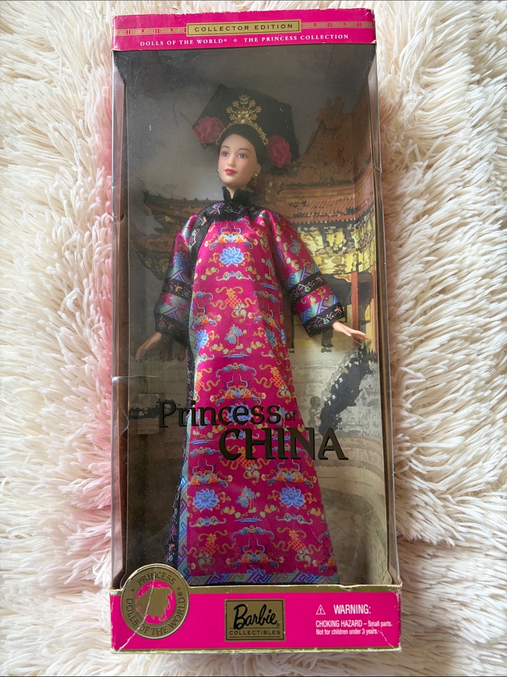 Barbie Princess of China Pink Traditional Dress Doll NRFB